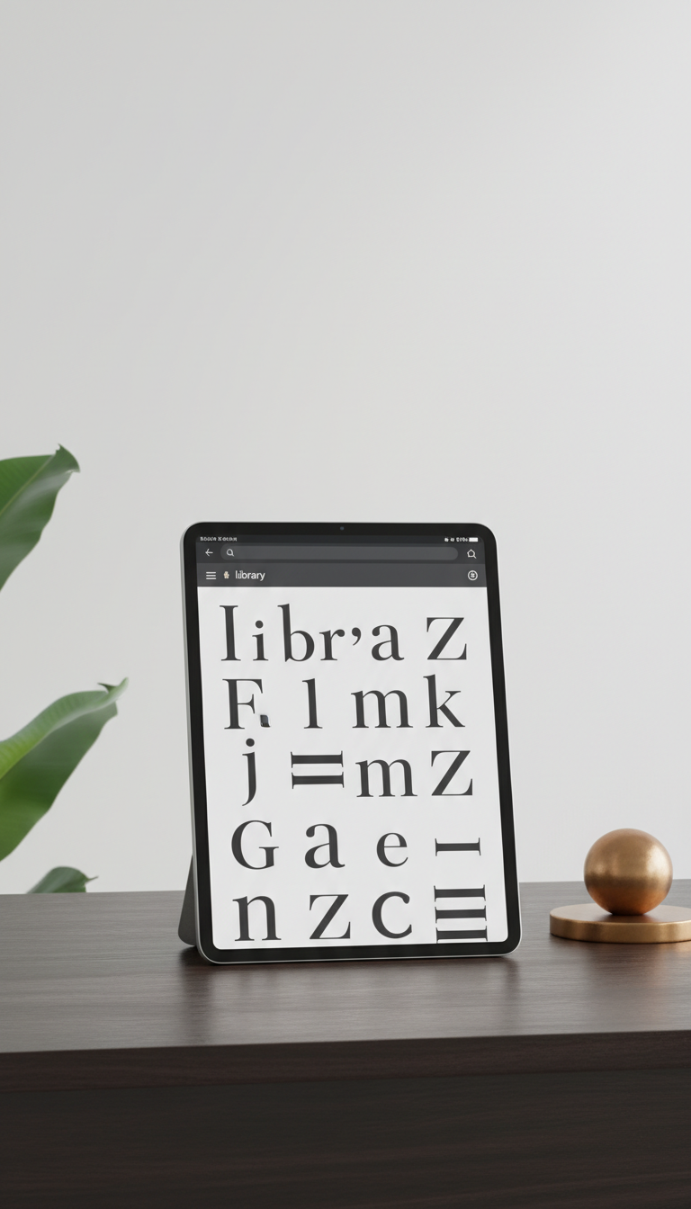 Digital library seamless navigation interface