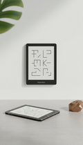 eBook tablet with glare-free display